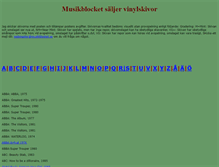 Tablet Screenshot of musikblocket.se